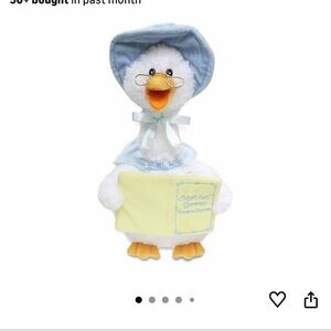 Mother Goose Plush Toy that reads nursery rhymes